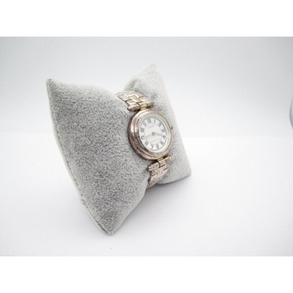 Women's Ecclissi Sterling Sliver 925 Quartz WR Analog Dial Causal Watch (E638) - Picture 7 of 11